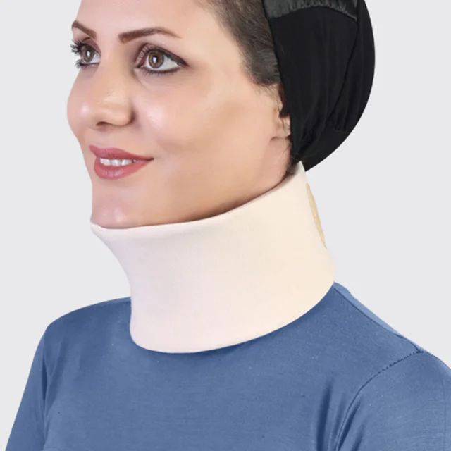 گردنبند طبی چانه دار